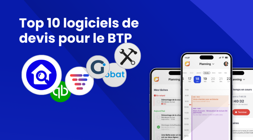 Top 5 des logiciels pour les pros du BTP